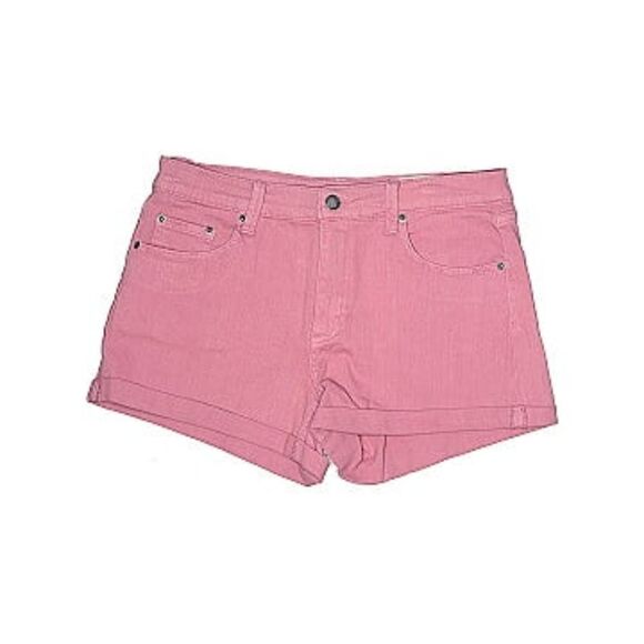 Cosmic Blue Love/Stitch Fix Denim shorts Size 27 in Pink NWT - Picture 1 of 5